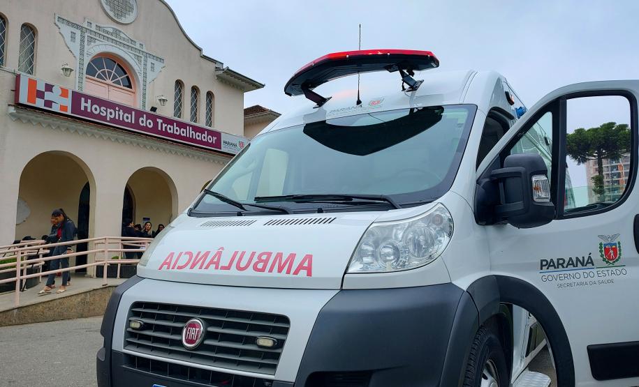 CHT recebe ambulância da Secretaria de Estado da Saúde