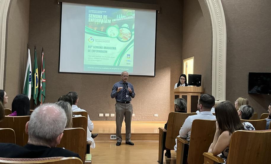 Complexo Hospitalar do Trabalhador promove Semana da Enfermagem em Curitiba