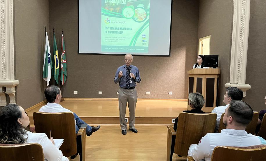 Complexo Hospitalar do Trabalhador promove Semana da Enfermagem em Curitiba