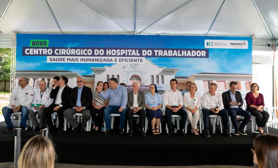 Hospital do Trabalhador de Curitiba ganha novo centro cirúrgico e enfermaria