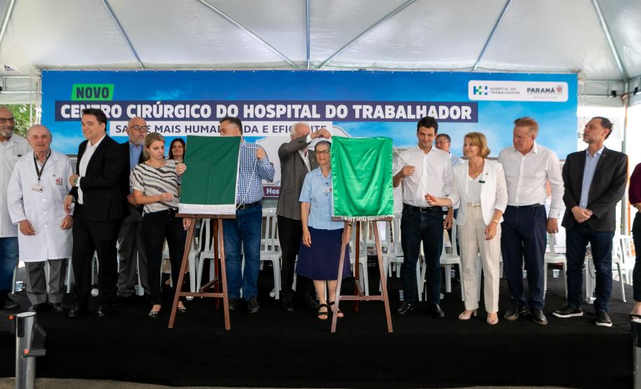 Hospital do Trabalhador de Curitiba ganha novo centro cirúrgico e enfermaria
