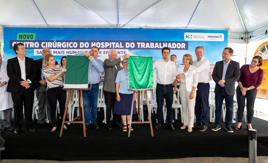 Hospital do Trabalhador de Curitiba ganha novo centro cirúrgico e enfermaria