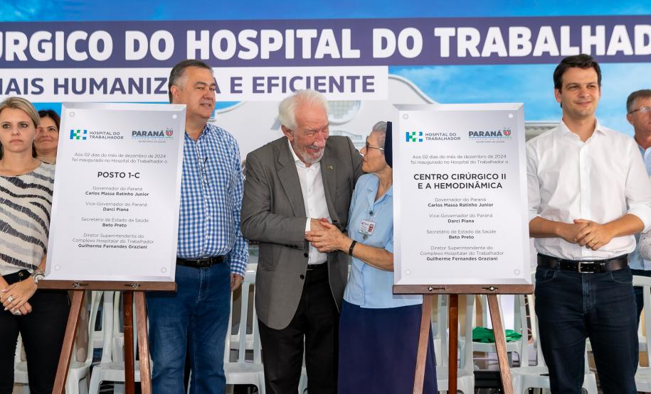 Hospital do Trabalhador de Curitiba ganha novo centro cirúrgico e enfermaria