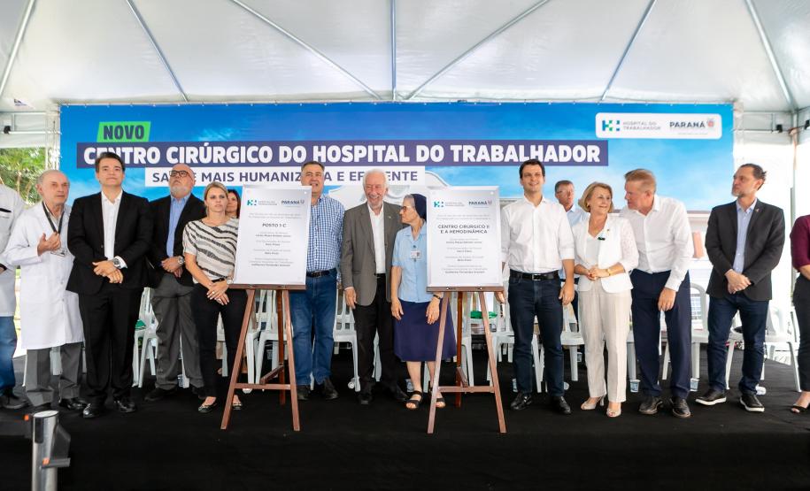 Hospital do Trabalhador de Curitiba ganha novo centro cirúrgico e enfermaria