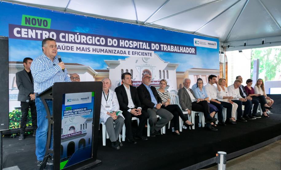 Hospital do Trabalhador de Curitiba ganha novo centro cirúrgico e enfermaria