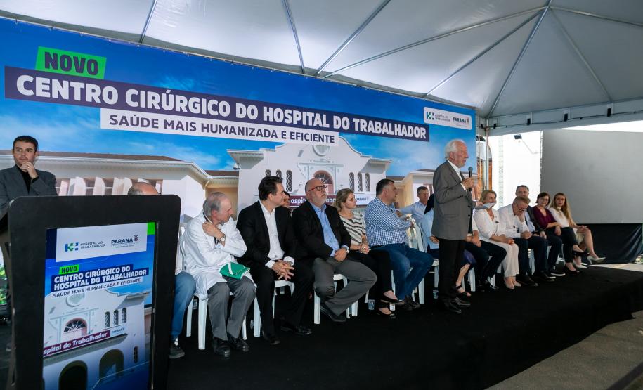Hospital do Trabalhador de Curitiba ganha novo centro cirúrgico e enfermaria
