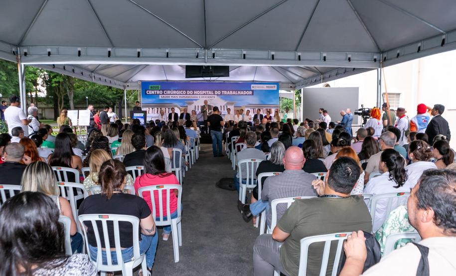 Hospital do Trabalhador de Curitiba ganha novo centro cirúrgico e enfermaria