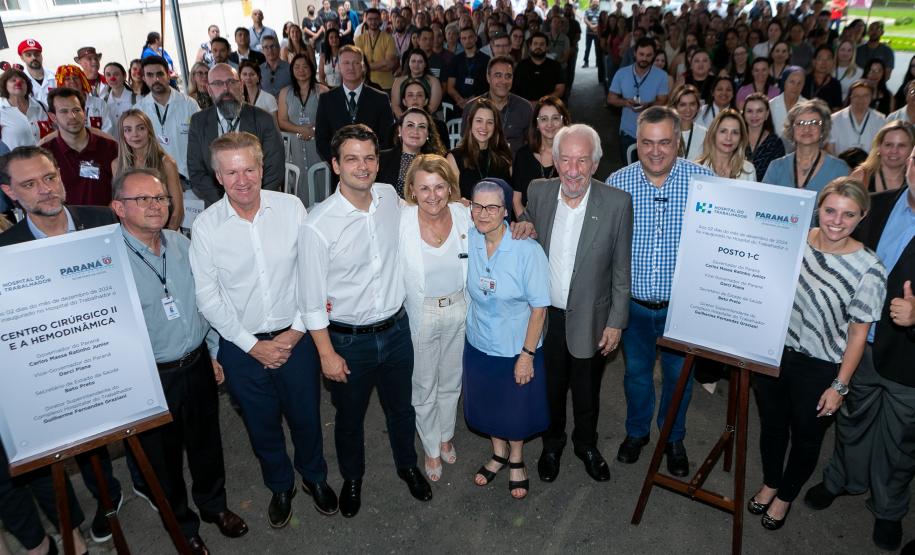 Hospital do Trabalhador de Curitiba ganha novo centro cirúrgico e enfermaria