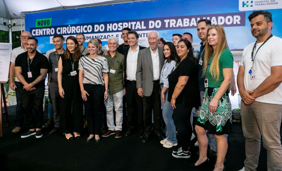 Hospital do Trabalhador de Curitiba ganha novo centro cirúrgico e enfermaria