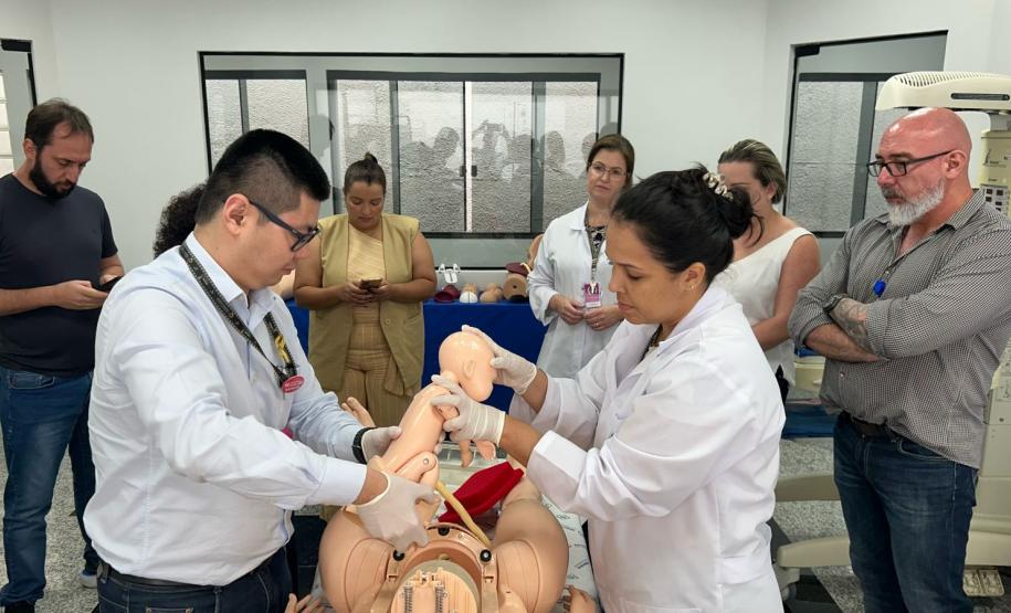 Estado inicia treinamento prático com simuladores para aperfeiçoar trabalho da saúde
