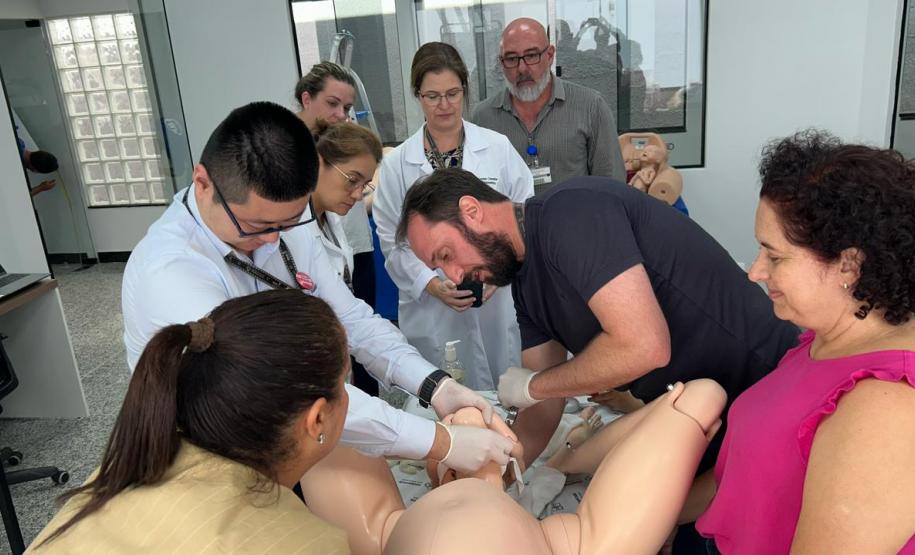 Estado inicia treinamento prático com simuladores para aperfeiçoar trabalho da saúde