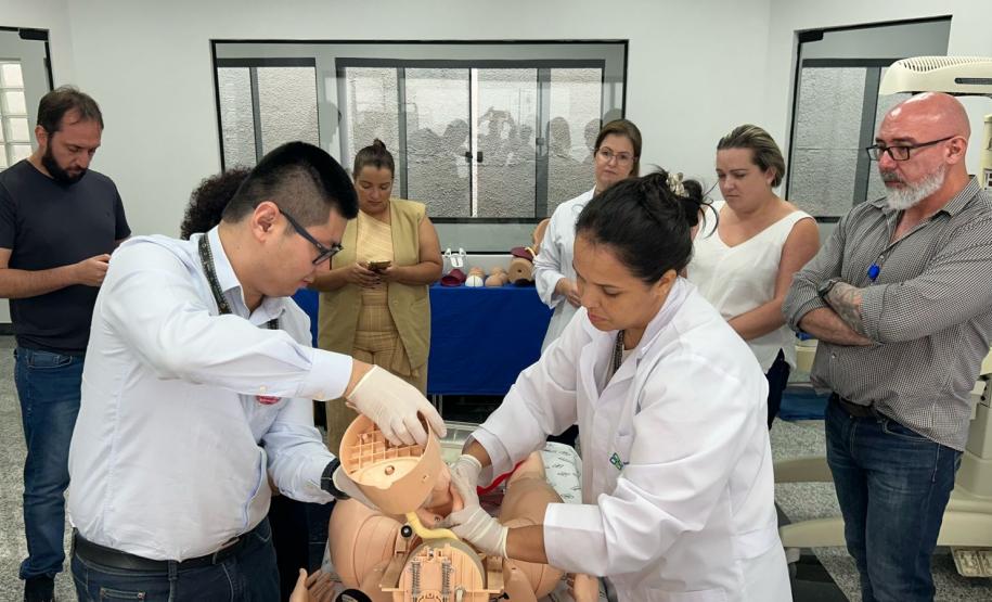 Estado inicia treinamento prático com simuladores para aperfeiçoar trabalho da saúde