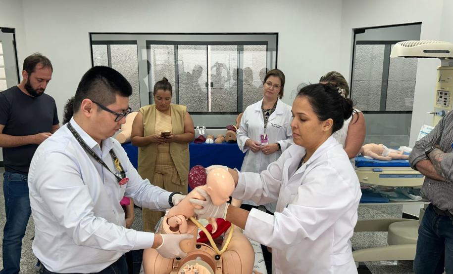 Estado inicia treinamento prático com simuladores para aperfeiçoar trabalho da saúde