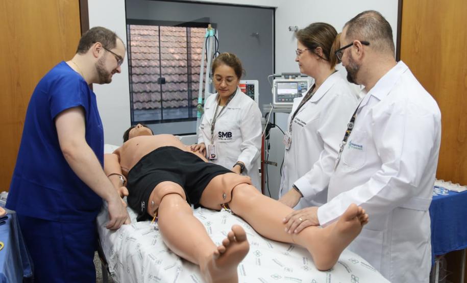 Estado inicia treinamento prático com simuladores para aperfeiçoar trabalho da saúde