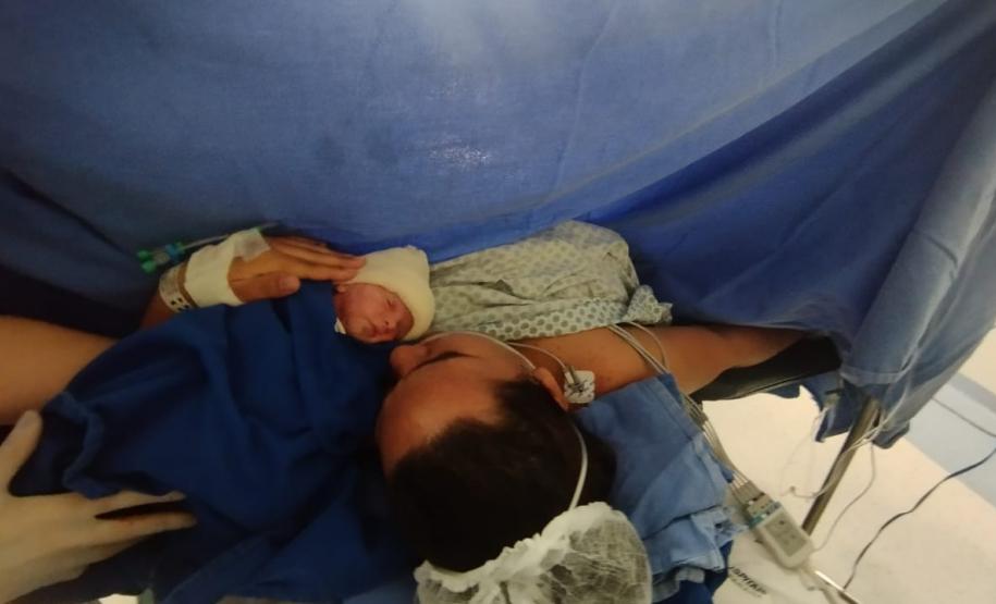 Rede materno-infantil do Estado garante parto seguro de gêmeas após gestação de alto risco