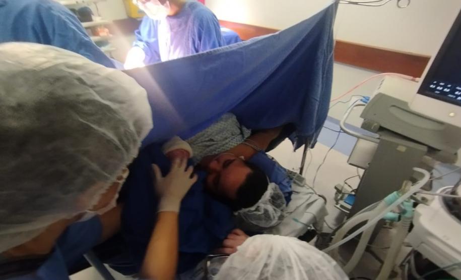 Rede materno-infantil do Estado garante parto seguro de gêmeas após gestação de alto risco