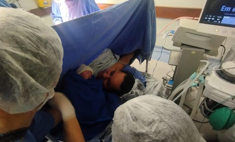 Rede materno-infantil do Estado garante parto seguro de gêmeas após gestação de alto risco