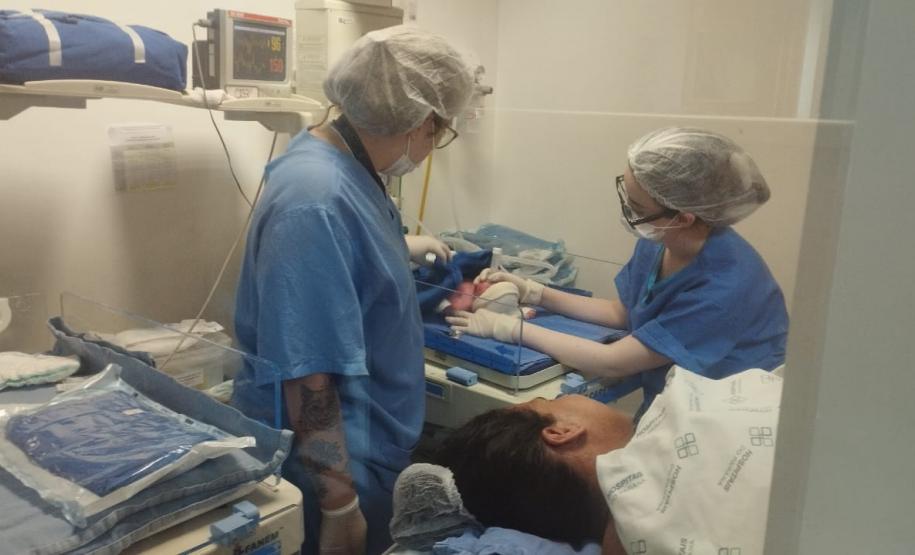 Rede materno-infantil do Estado garante parto seguro de gêmeas após gestação de alto risco