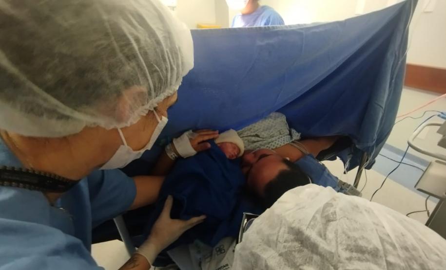 Rede materno-infantil do Estado garante parto seguro de gêmeas após gestação de alto risco