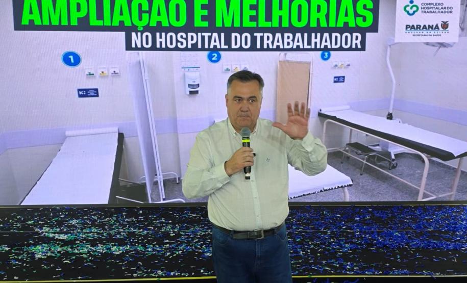 Ampliação do Pronto-Socorro do Hospital do Trabalhador reforça atendimentos em Curitiba