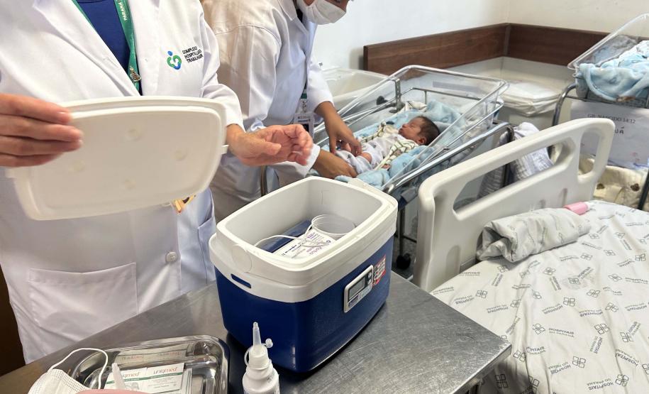 Maternidades do Paraná iniciam uso de novo medicamento para prevenir vírus sincicial em bebês