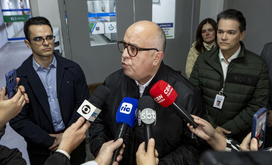 Com apoio do Estado, paciente de Curitiba recebe aplicação de polilaminina no Hospital do Trabalhador
