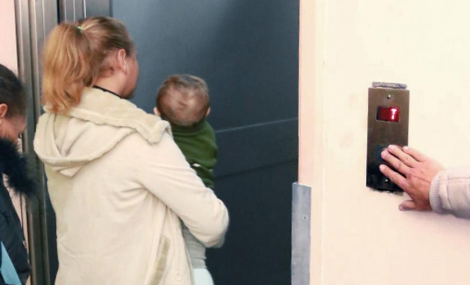 Modernização do elevador do HT Concluída a modernização do elevador que atende ao Centro Cirúrgico, Hospital Dia, UTI 2 e Pediatria do HT.