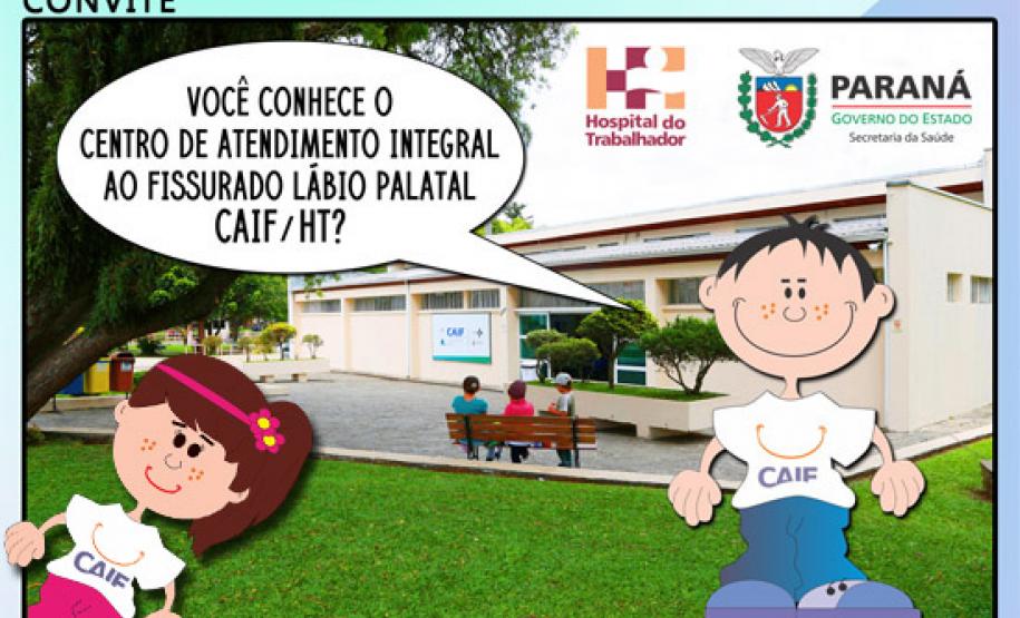 Convite para apresentação dos serviços ofertados pelo Centro de Atendimento Integral ao fissurado Lábio Palatal CAIF/HT