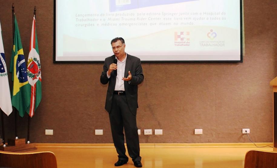 Hospital do Trabalhador lança livro sobre trauma