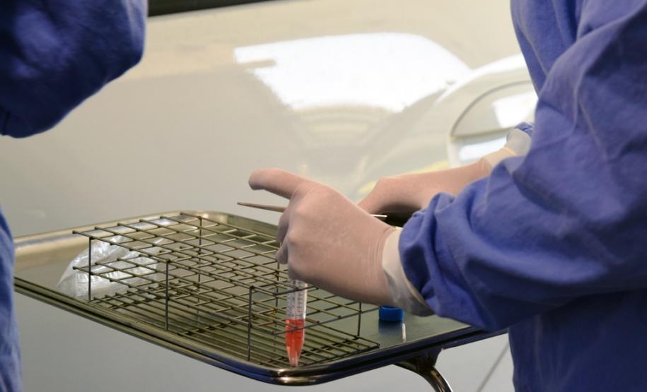 HOC inicia atendimento drive-thru para testar trabalhadores da saúde e da segurança para Covid-19