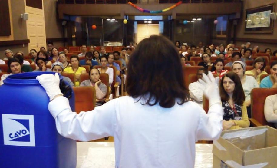 Capacitação em segregação de resíduos