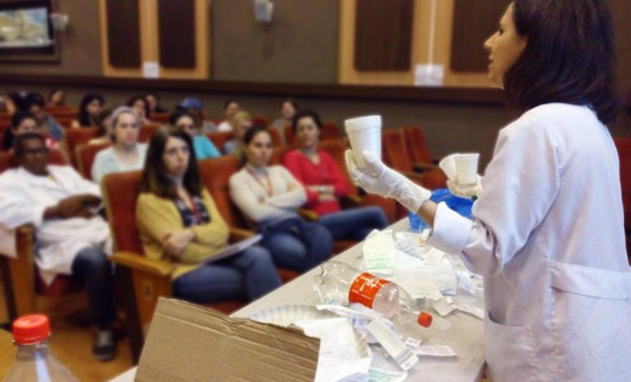 Capacitação em segregação de resíduos