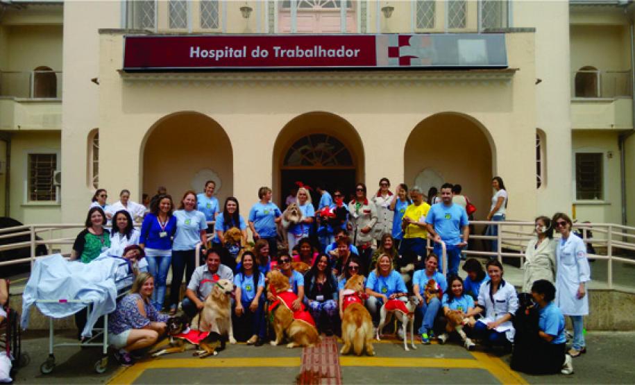 Projeto Amigo Bicho no Hospital do Trabalhador