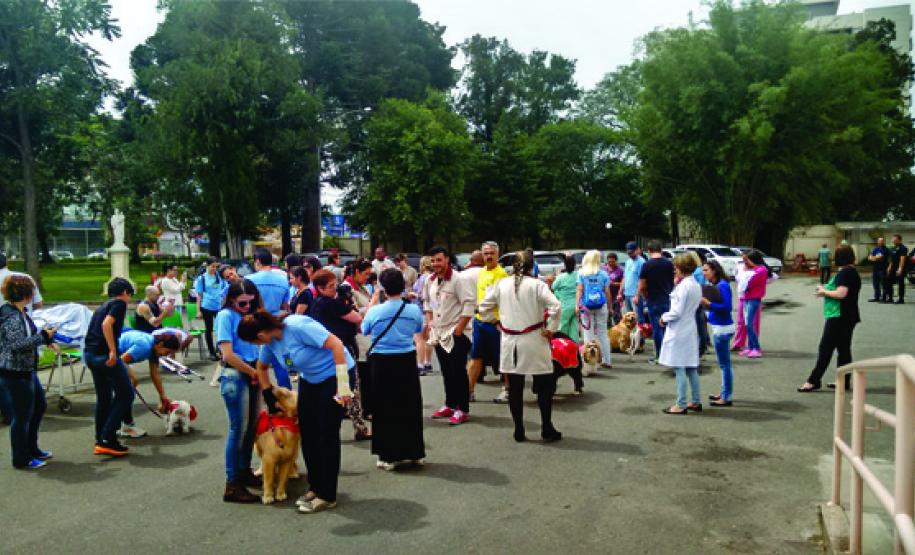 Projeto Amigo Bicho no Hospital do Trabalhador