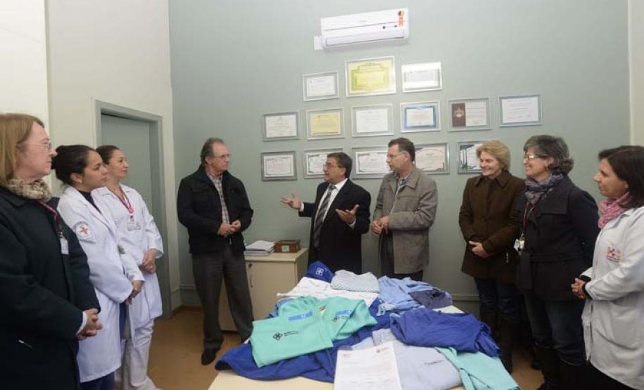 Secretário de Estado da Saúde visita as Obras do Hospital do Trabalhador.Curitba,07/06/2016