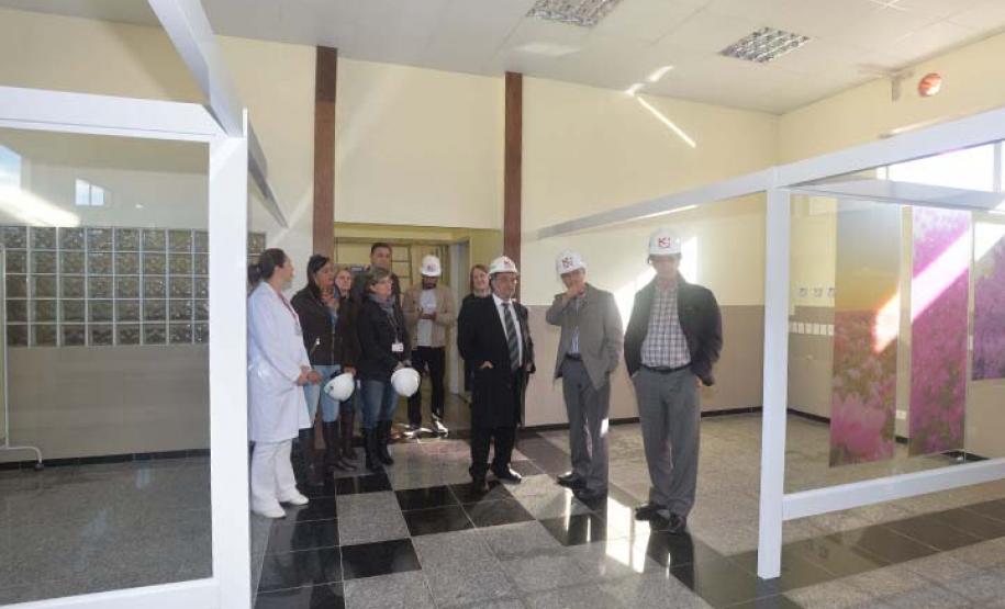 Secretário de Estado da Saúde visita as Obras do Hospital do Trabalhador.Curitba,07/06/2016
