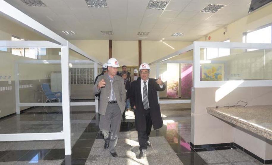 Secretário de Estado da Saúde visita as Obras do Hospital do Trabalhador.Curitba,07/06/2016