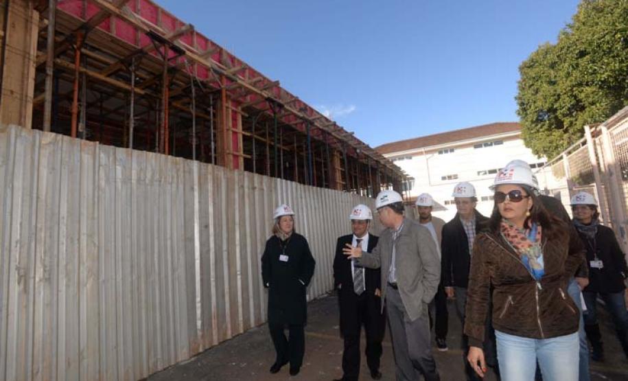 Secretário de Estado da Saúde visita as Obras do Hospital do Trabalhador.Curitba,07/06/2016