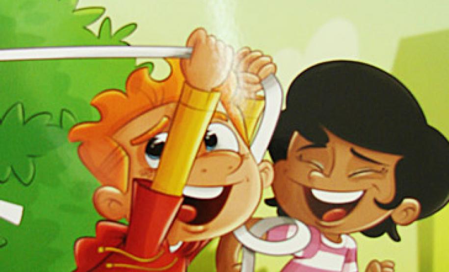 Revista em Quadinhos, Lukas no Hospital Revista em quadrinhos doada pelo Pão Diário e distribuida às crianças