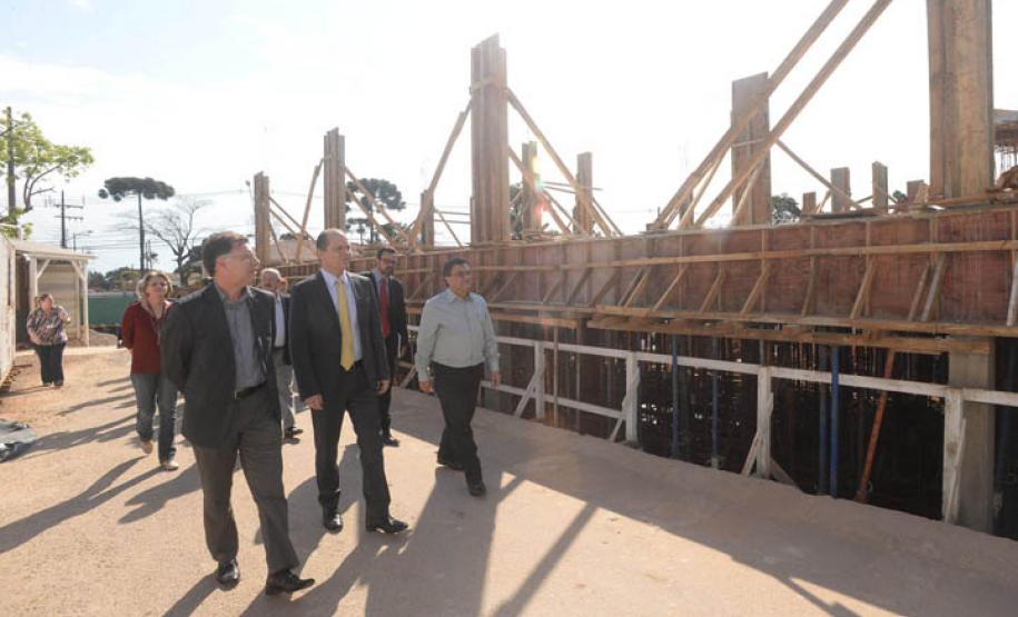 Ministro da Saúde,Ricardo Barros e o Secretário de  Estado da Saúde,Michele Caputo Neto,Visitam o Hospital do Trabalhador.Curitiba,29/08/2016Foto:Venilton Küchler
