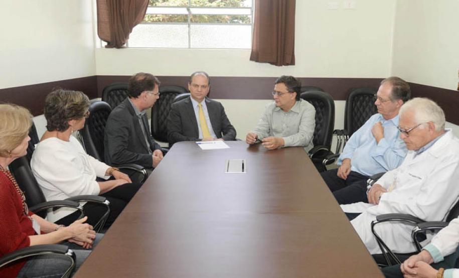 Ministro da Saúde,Ricardo Barros e o Secretário de  Estado da Saúde,Michele Caputo Neto,Visitam o Hospital do Trabalhador.Curitiba,29/08/2016Foto:Venilton Küchler