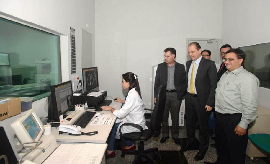 Ministro da Saúde,Ricardo Barros e o Secretário de  Estado da Saúde,Michele Caputo Neto,Visitam o Hospital do Trabalhador.Curitiba,29/08/2016Foto:Venilton Küchler