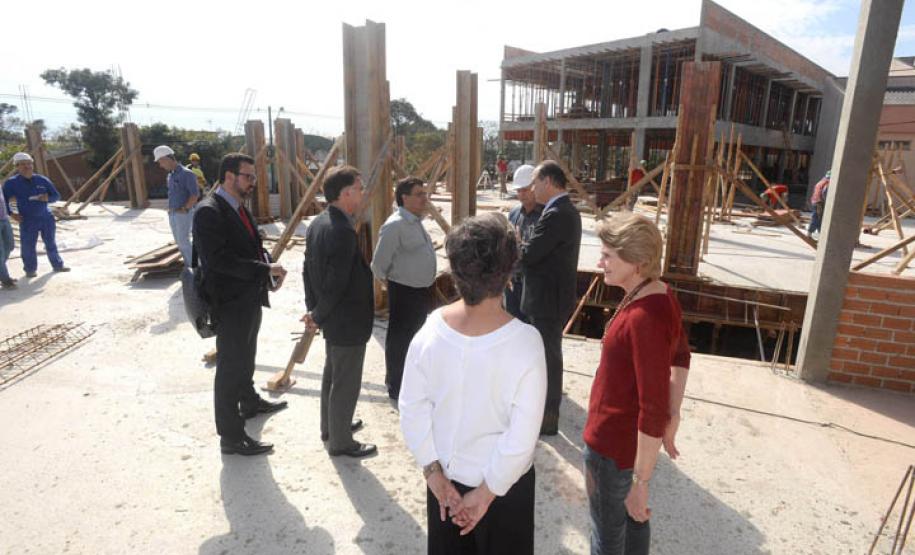 Ministro da Saúde,Ricardo Barros e o Secretário de  Estado da Saúde,Michele Caputo Neto,Visitam o Hospital do Trabalhador.Curitiba,29/08/2016Foto:Venilton Küchler