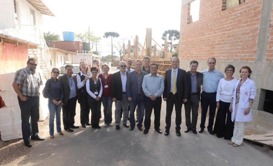 Ministro da Saúde,Ricardo Barros e o Secretário de  Estado da Saúde,Michele Caputo Neto,Visitam o Hospital do Trabalhador.Curitiba,29/08/2016Foto:Venilton Küchler