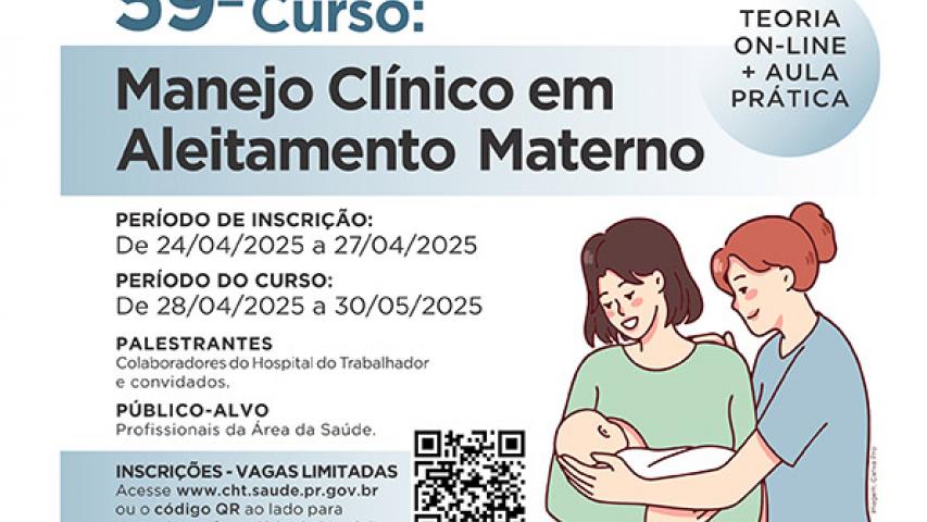 59º Curso: Manejo Clínico em Aleitamento Materno